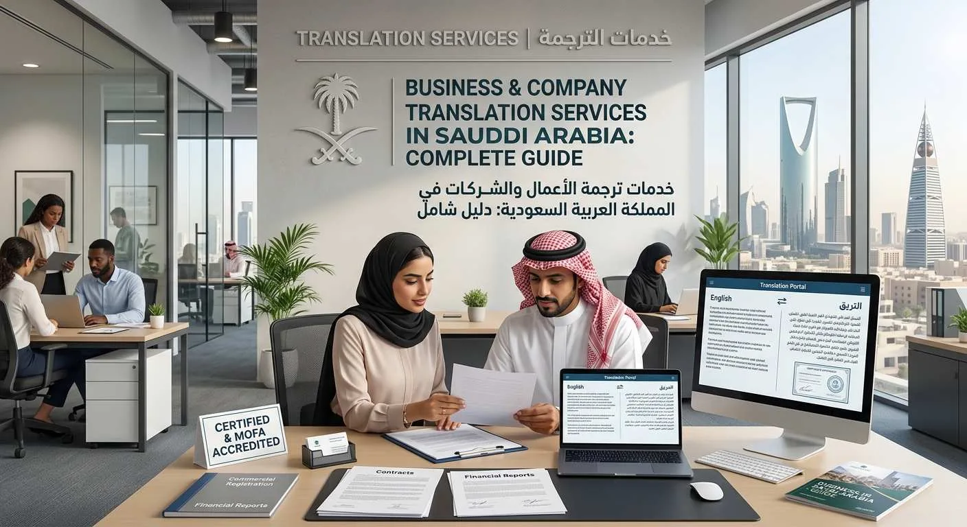 خدمات ترجمة الأعمال والشركات في السعودية